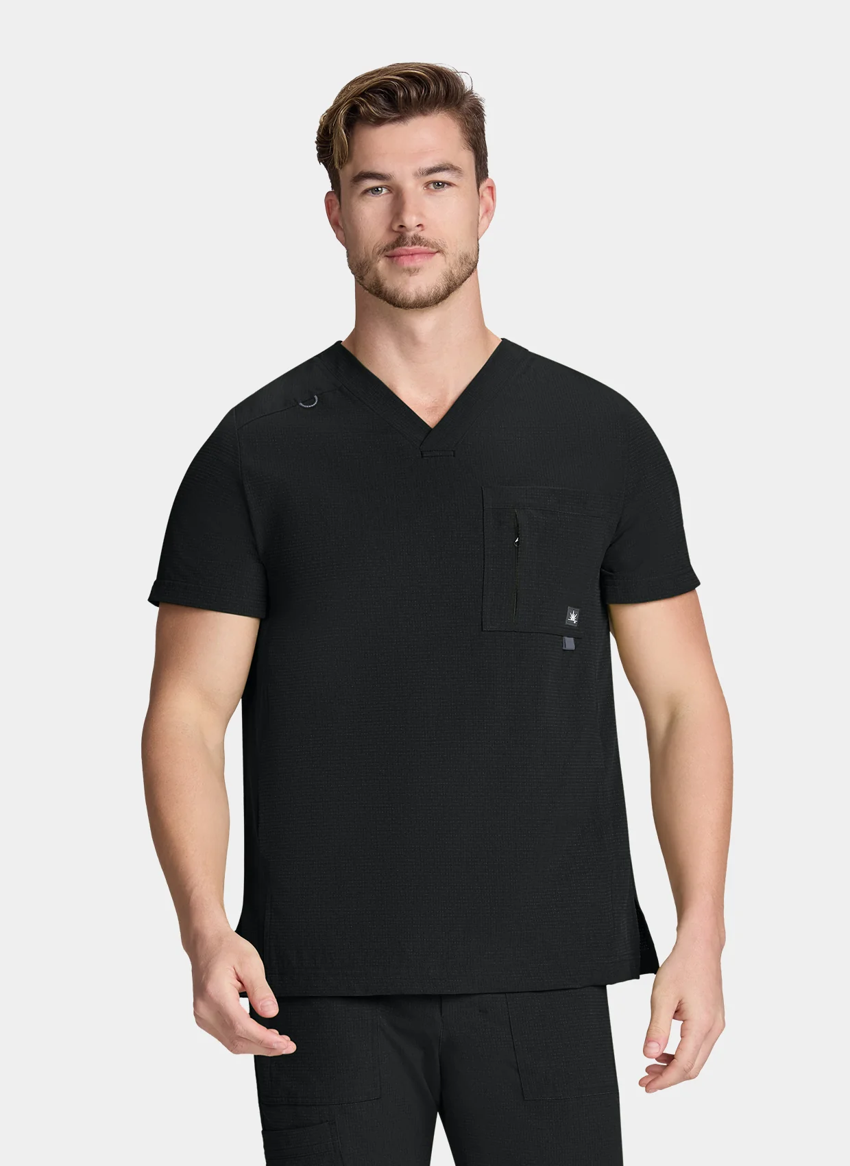 Koi Solis Caldwell Scrub Top - Black