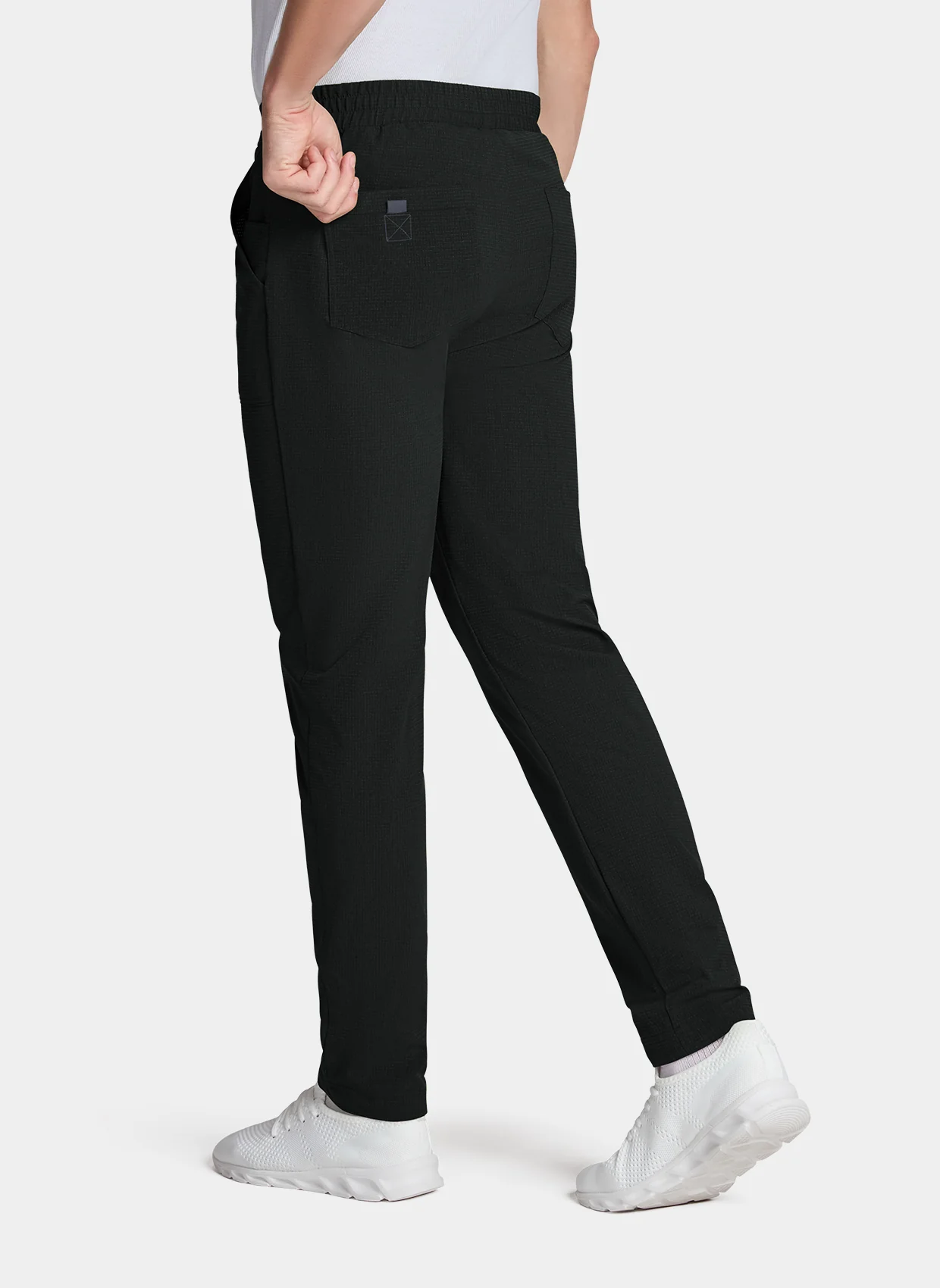 Koi Solis Ondra Scrub Trousers - Black - Image 3