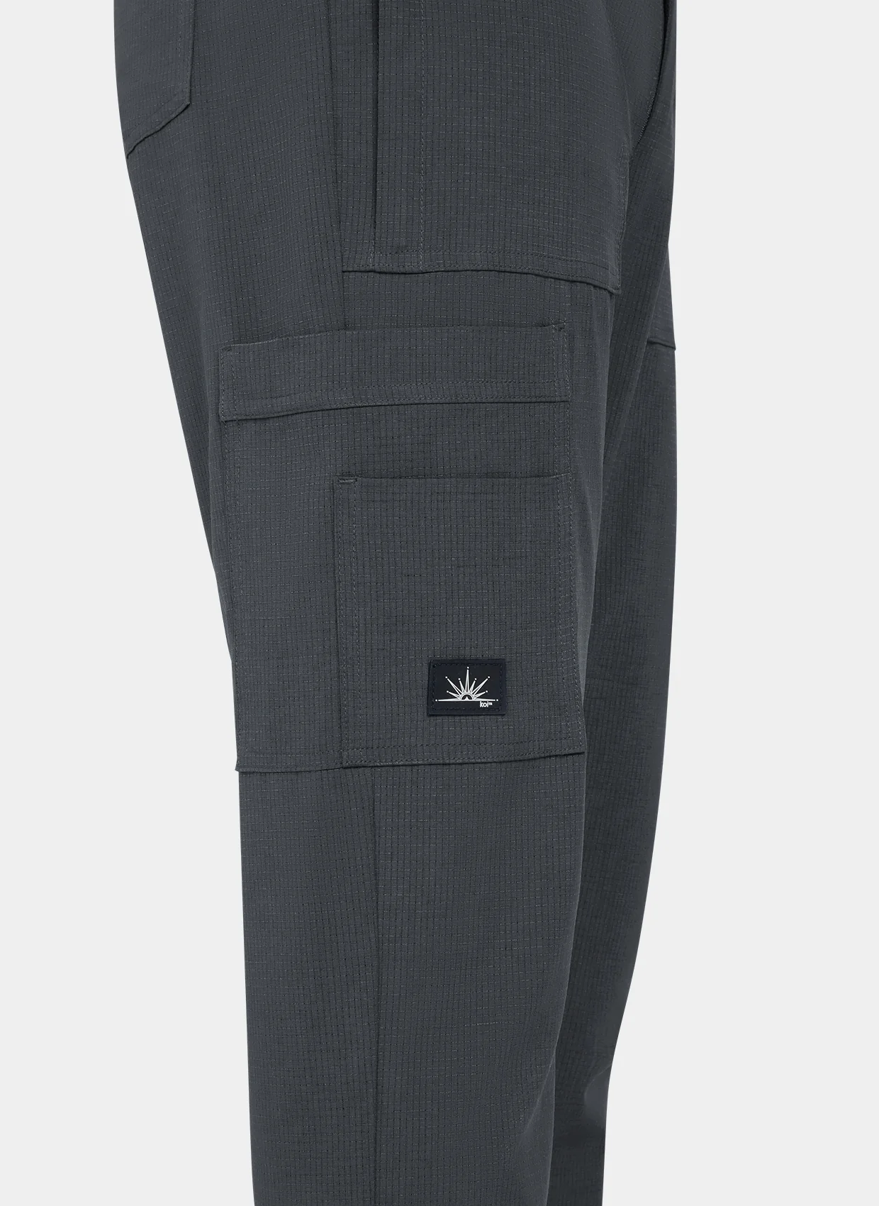 Koi Solis Ondra Scrub Trousers - Charcoal - Image 4