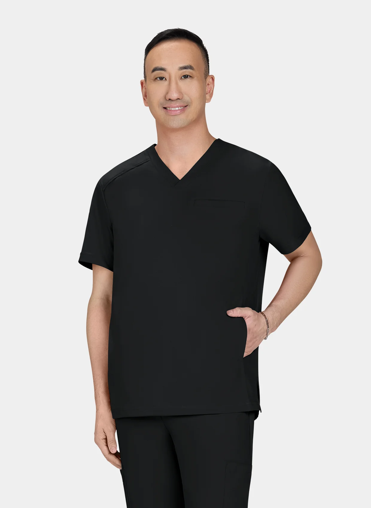 Koi Cureology Stasis Scrub Top - Black - Image 3