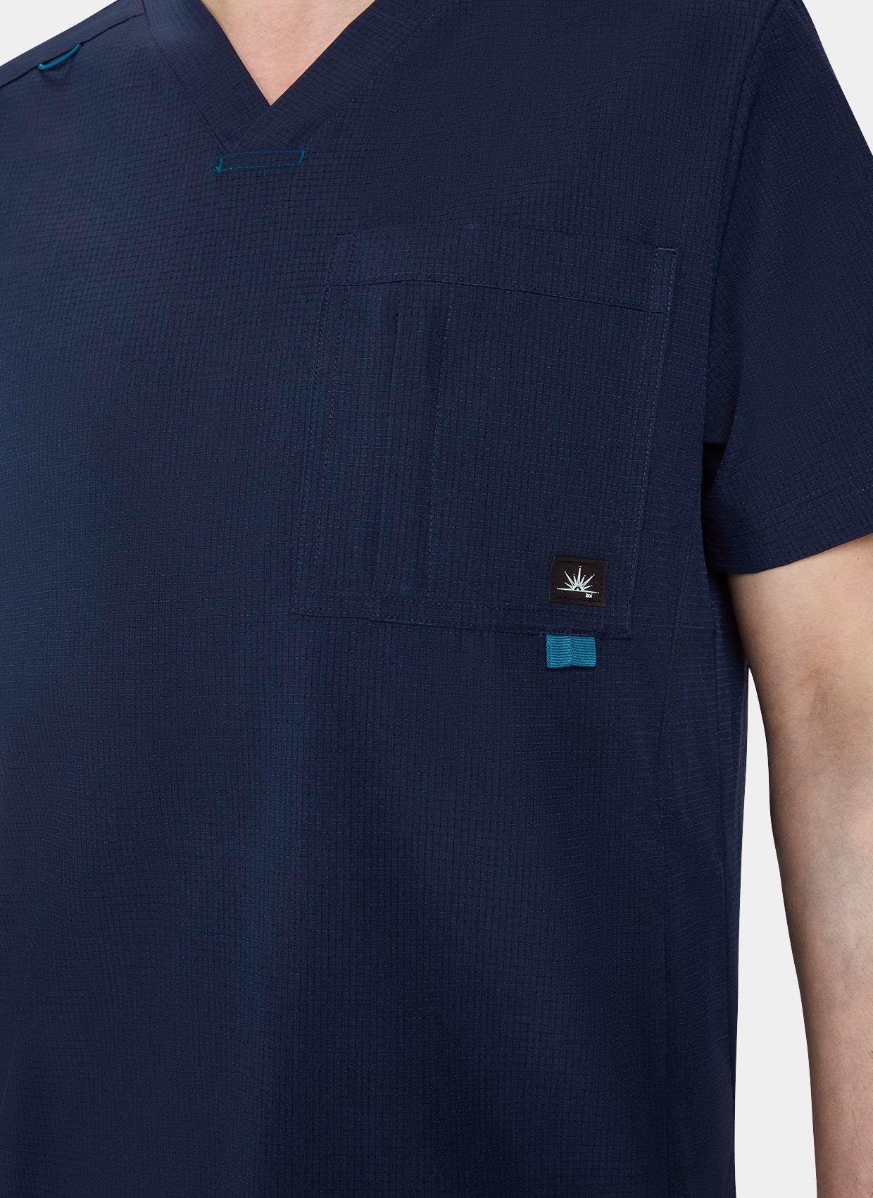 Koi Solis Caldwell Scrub Top - Navy - Image 3