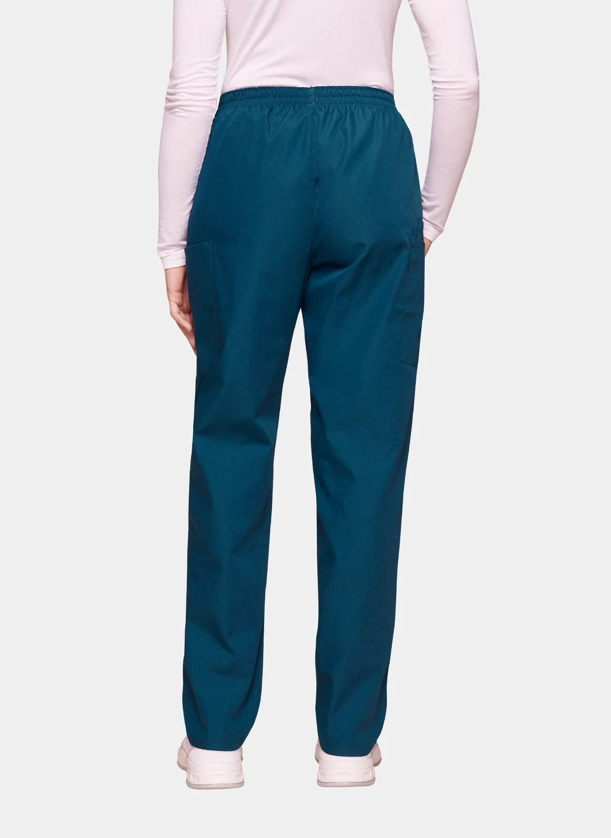 Cherokee Unisex Elasticated Scrub Trousers - Caribbean - Image 2