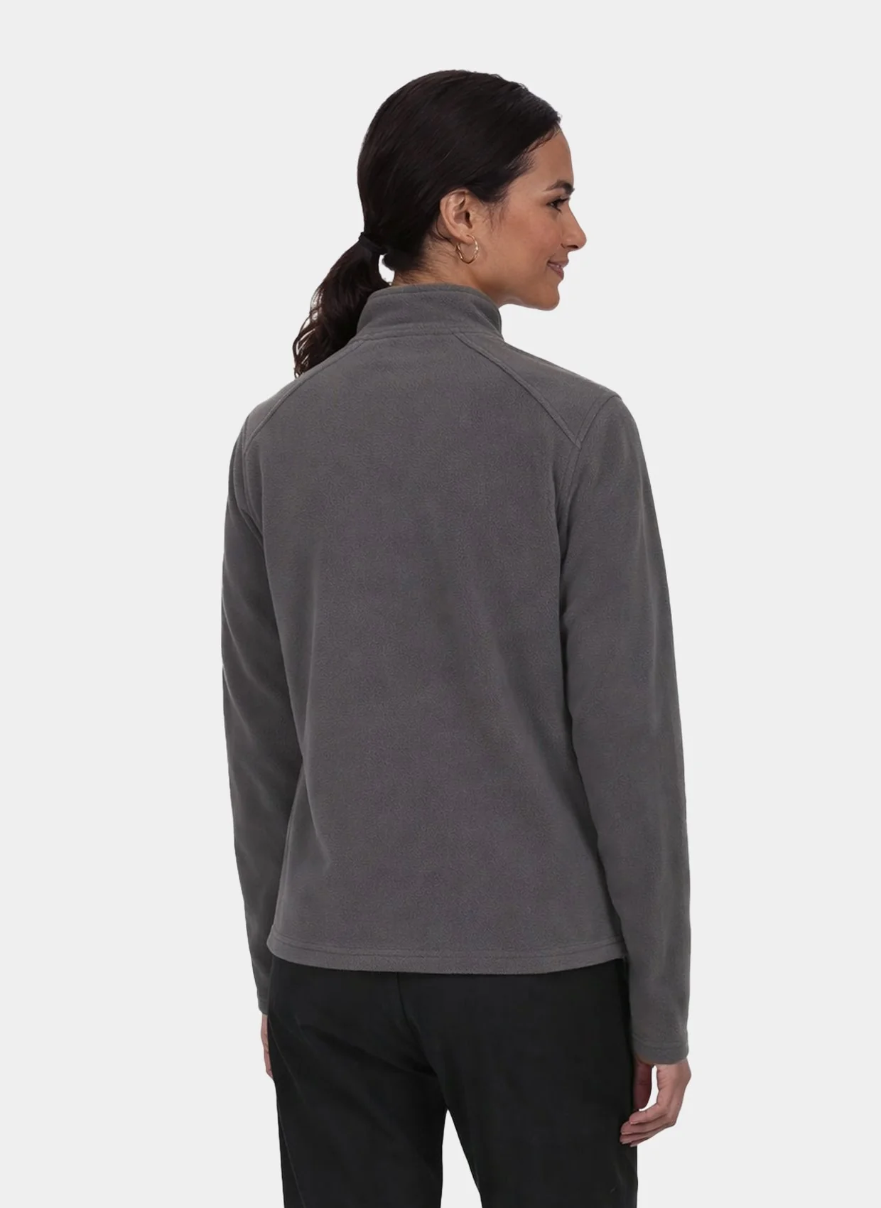 Unisex Perth Fleece Scrub Jacket - Grey - Image 3
