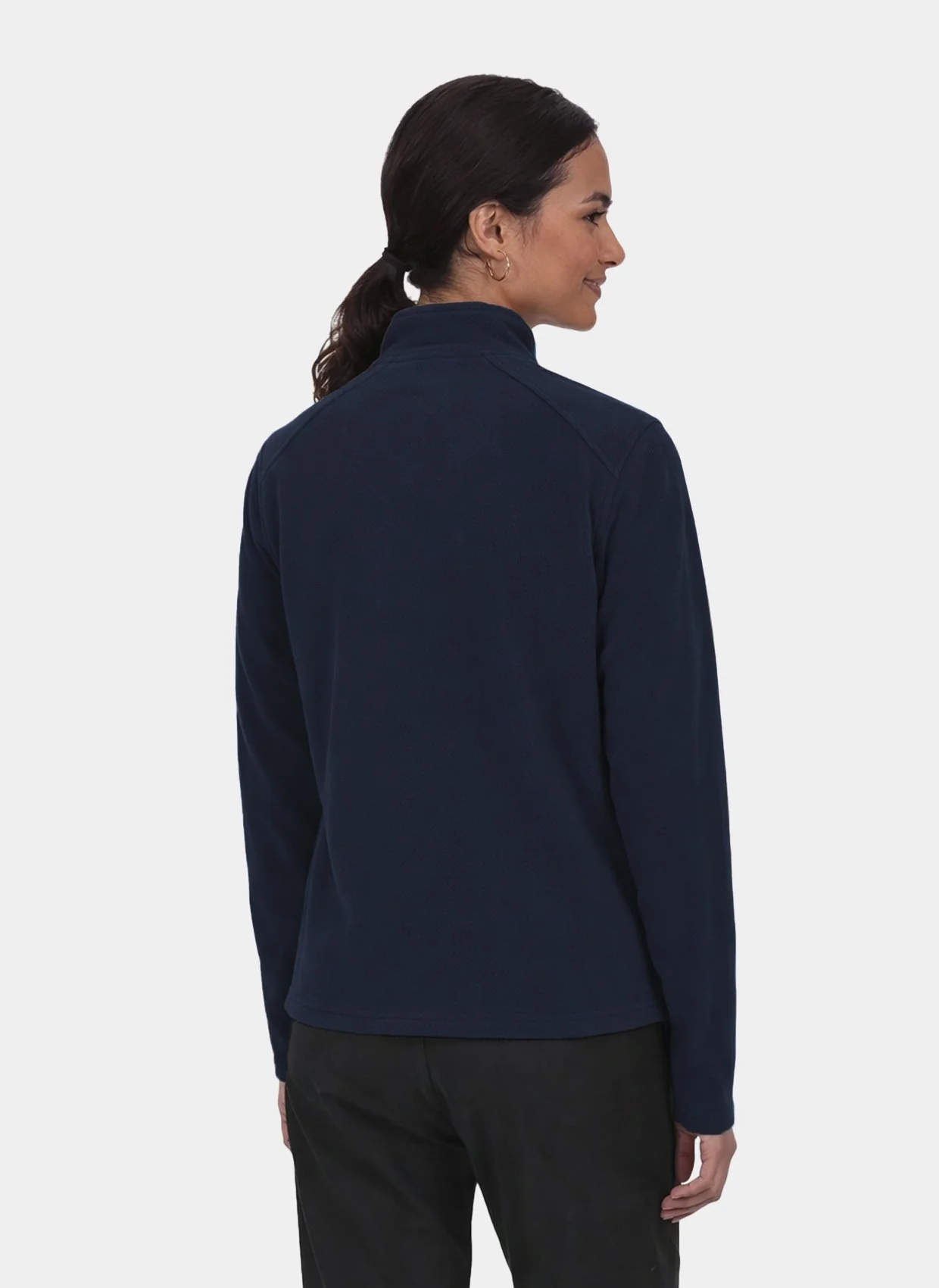 Unisex Perth Fleece Scrub Jacket - Navy - Image 3