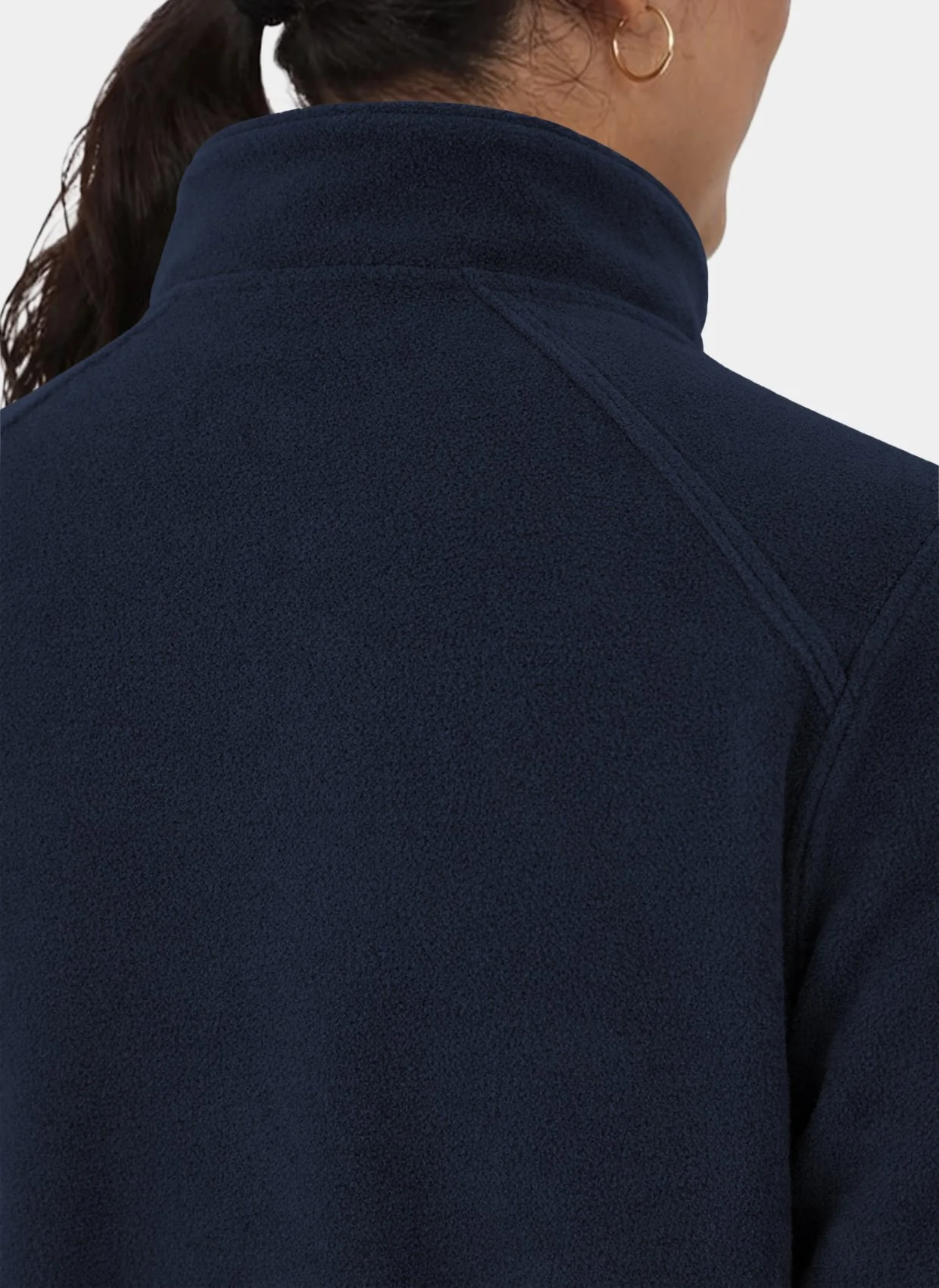 Unisex Perth Fleece Scrub Jacket - Navy - Image 4