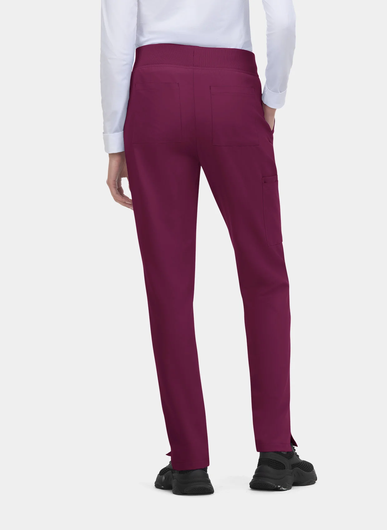 Koi Cureology Atria Scrub Trousers - Wine - Image 2