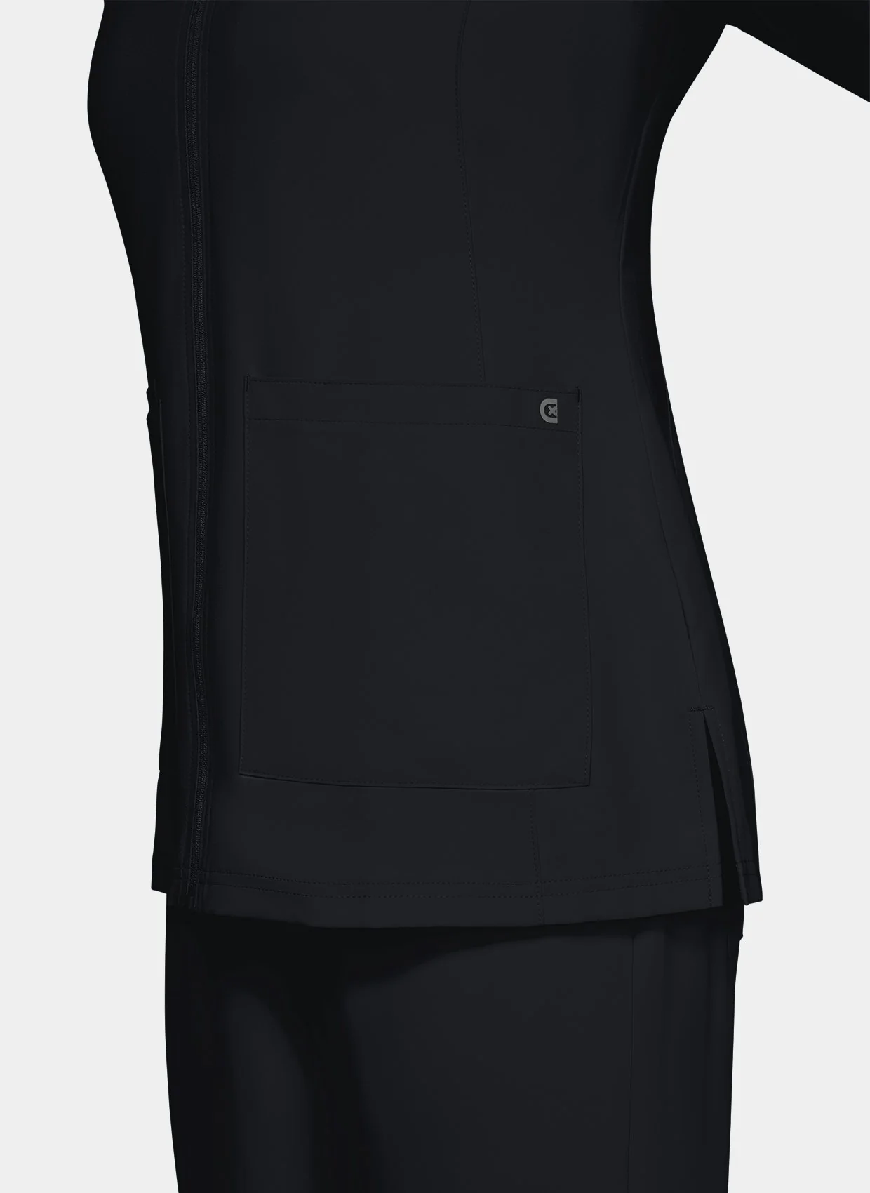 Koi Cureology Geneses Scrub Jacket - Black - Image 3