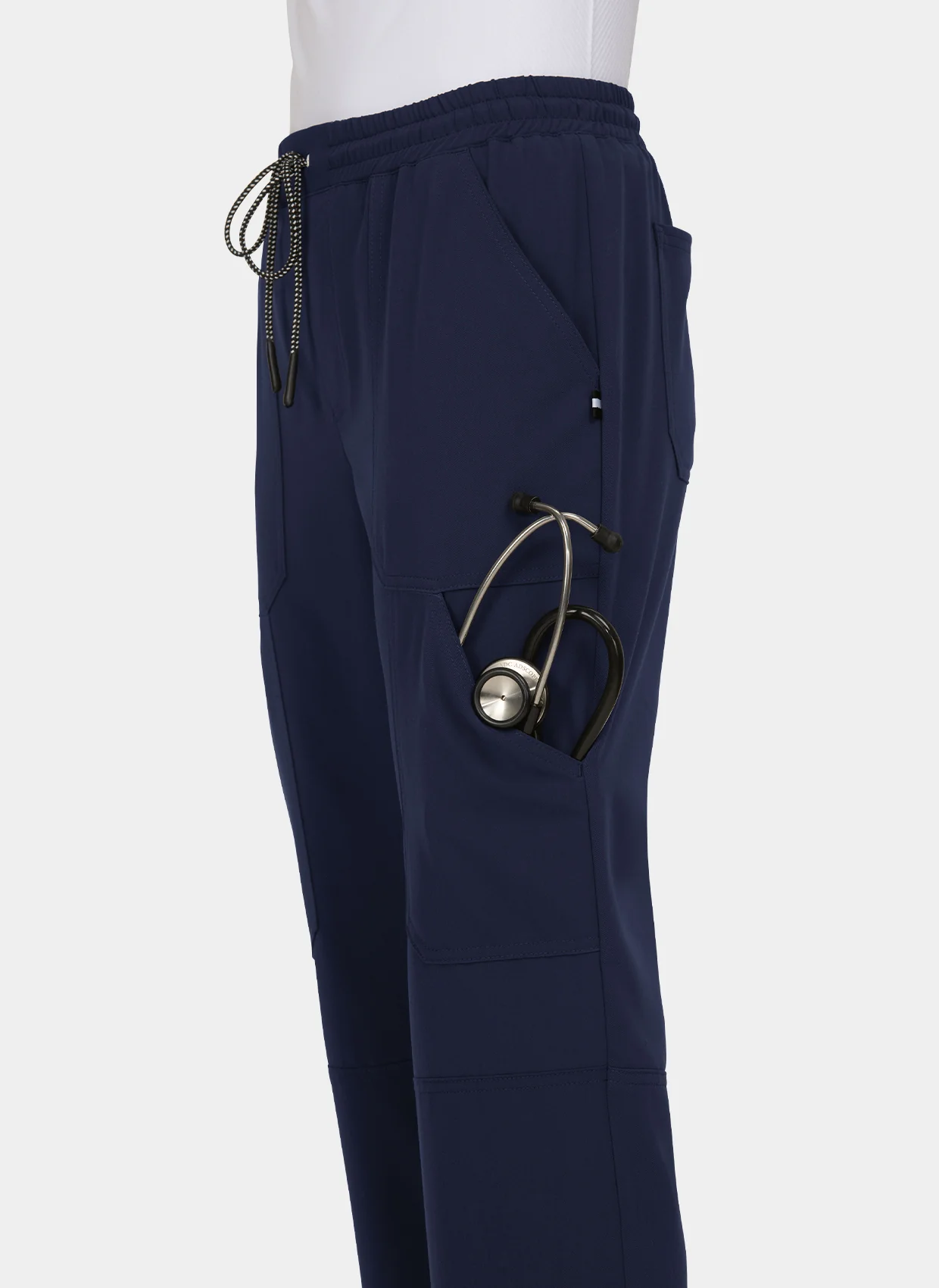Koi Next Gen Good Vibe Scrub Joggers - Navy - Image 2