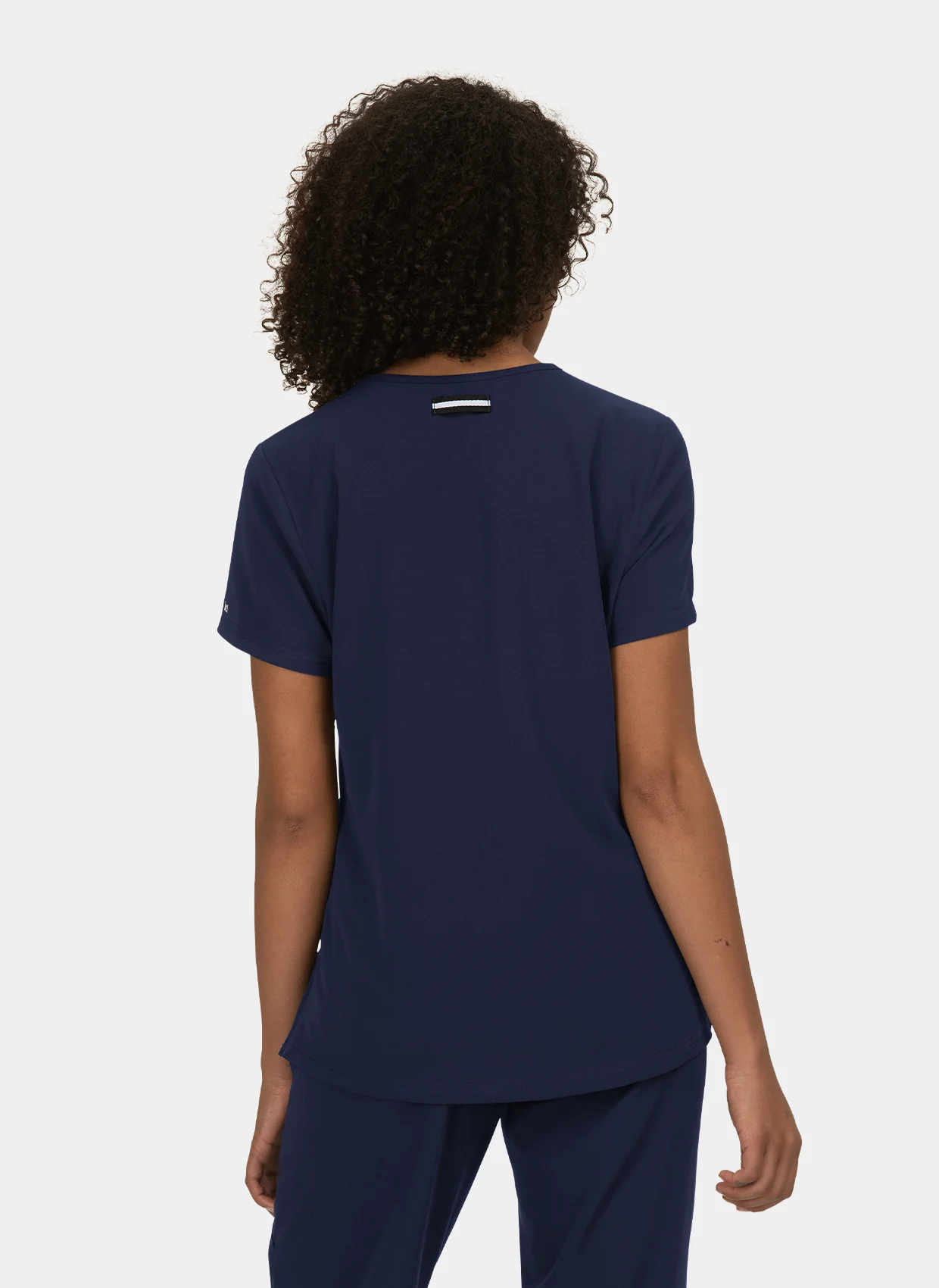 Koi Next Gen Ready To Work Scrub Top - Navy - Image 2