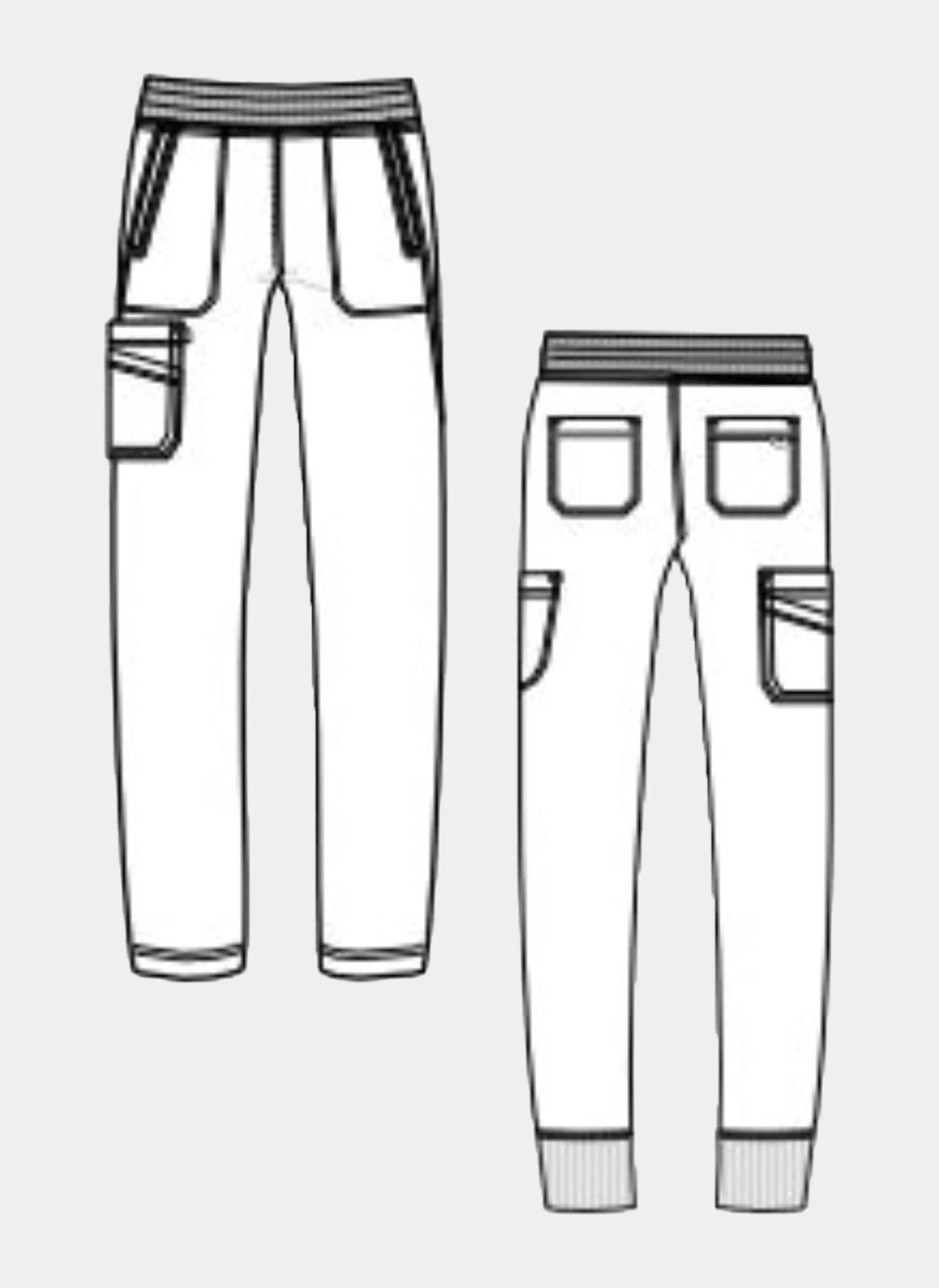 Koi Next Gen Smart Daily Scrub Joggers - Black - Image 3