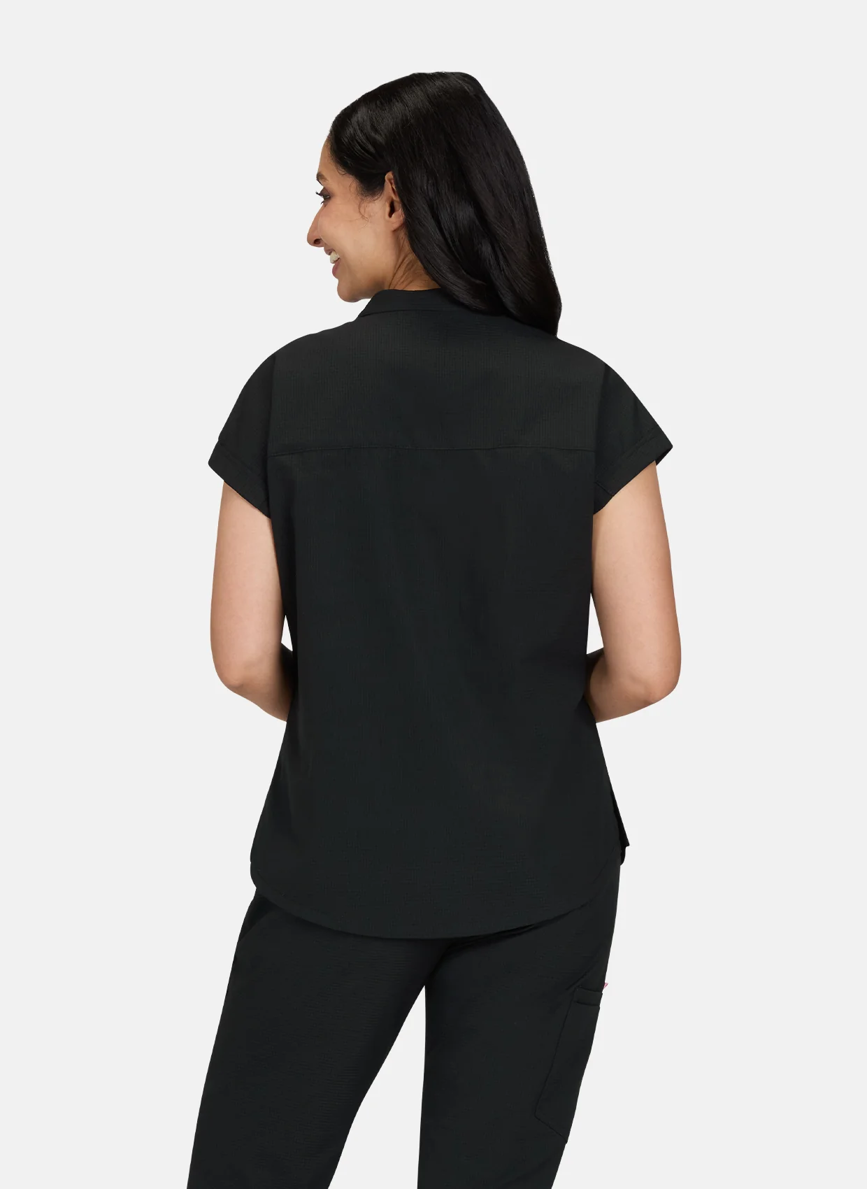 Koi Solis Catrin Scrub Top - Black - Image 4