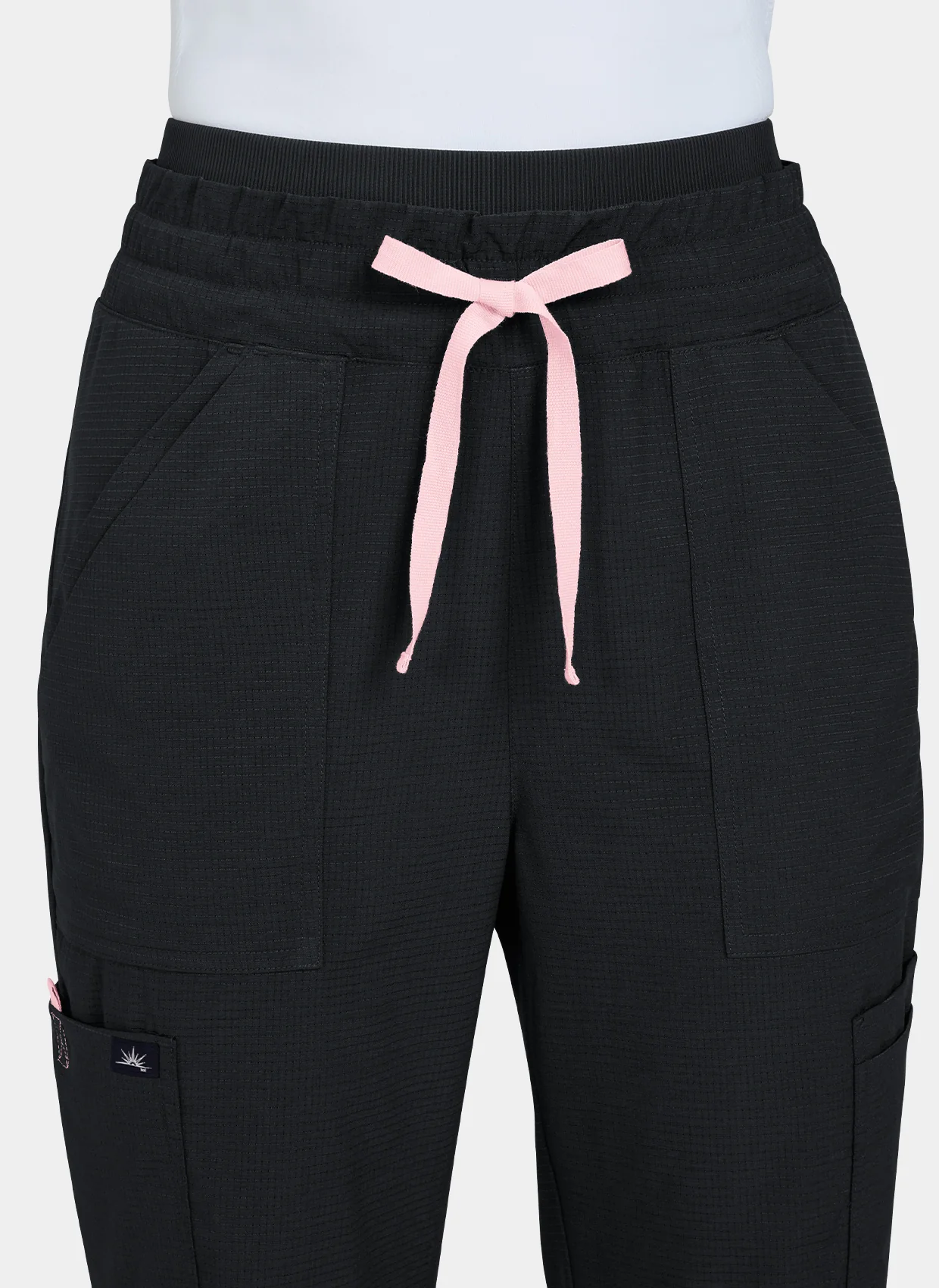 Koi Solis Freda Scrub Trousers - Black - Image 3