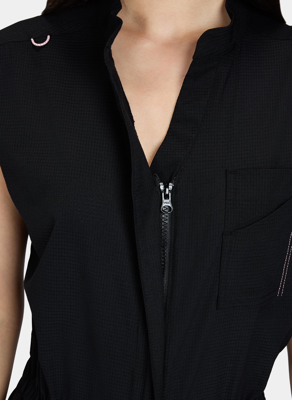 Koi Solis Anja Scrub Jumpsuit - Black - Image 4